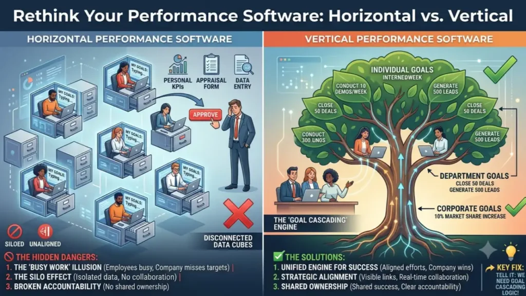 The Danger of "Horizontal" Performance Management Software (And How to Fix It)